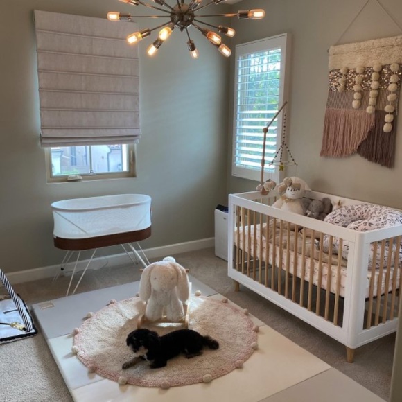 LARGE West Elm X Pottery Barn Woven Wall Hanging Blush Pink Tapestry NEW in BOX - Picture 8 of 8